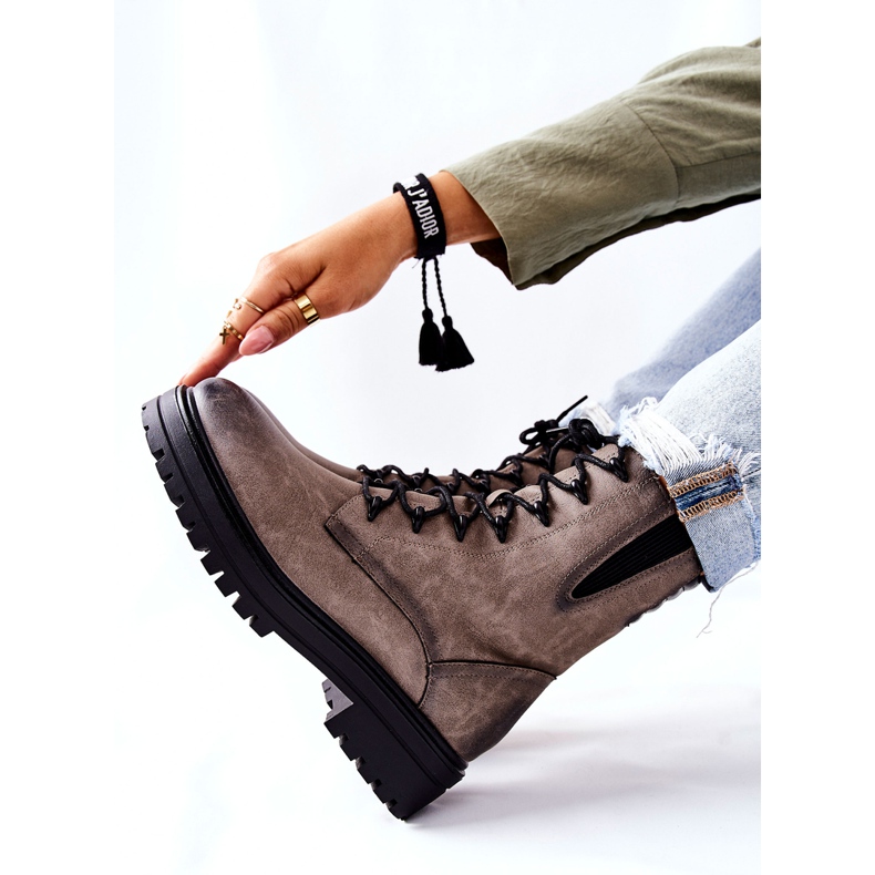 Stövlar Workers Warmed Sergio Leone Grey TR756 grå 2