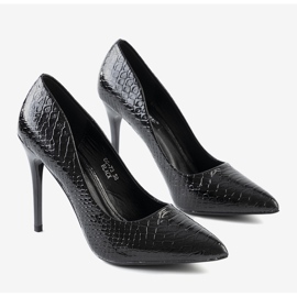 Craigies svarta höga klackar 1