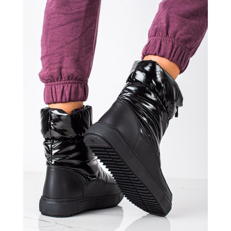 S. BARSKI Czarne Śniegowce S.BARSKI svart 1