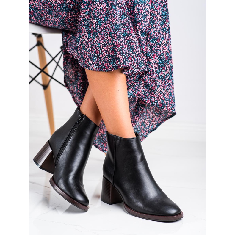 Klassiska Sergio Leone stövlar svart 2