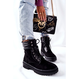 PG1 Damstövlar Mocka Svart Deliopis 2