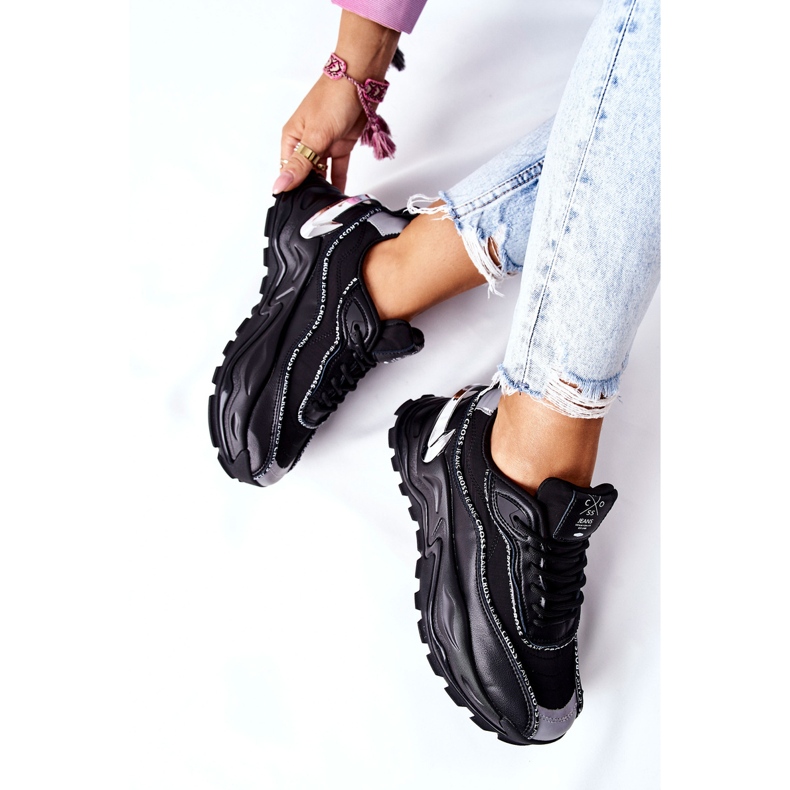 Kvinnors sportskor Cross Jeans II2R4018C Svart 1