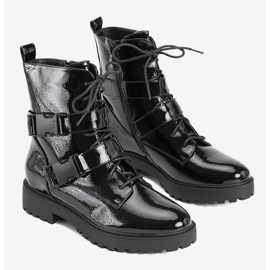 Svarta patent damskor från Ferland 1