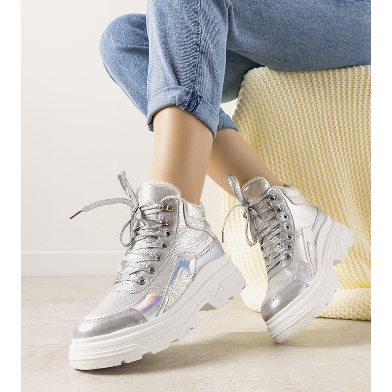 Vinterskor i Doyon -silver silver- 1