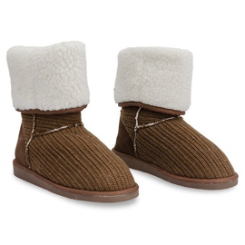 Varma Eskimo stövlar 7715 Camel brun 2