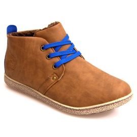 Högisolerade sneakers 3021 Camel brun 1