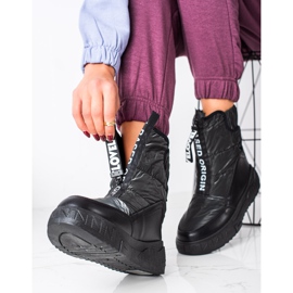 Seastar Snöskor på reglaget svart 1