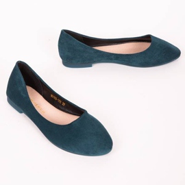 Havsballerinor med mandeltåbalpressar mångfärgad blå 1