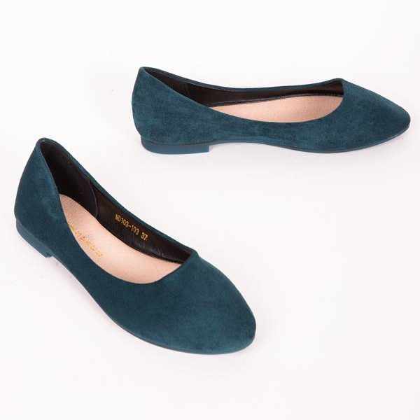 Havsballerinor med mandeltåbalpressar mångfärgad blå 1