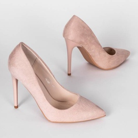 Megan beige höga klackar 1