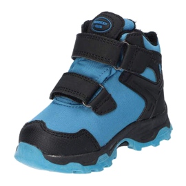 American Club Softshell Sports Boys med en HL33/21 blå-svart membran 3