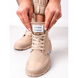 Goodin Original High Sneakers beige 1