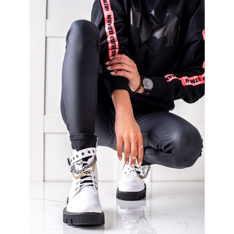 Seastar Arbetare Med Modekedjor vit 1