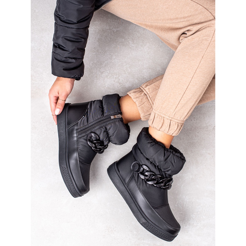 S. BARSKI Snöskor med kedja S.BARSKI svart 2