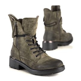 Evento Klassiska arbetare med dekorativ dragkedja grön 1