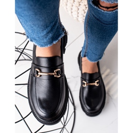 Diamantique Eco Leather Loafers svart 1