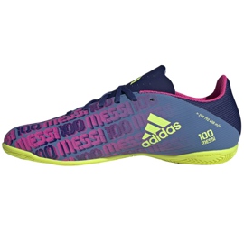 Adidas X Speedflow Messi.4 In M FY6921 fotbollsskor marinblå flerfärgad marinblå 1