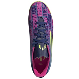 Adidas X Speedflow Messi.4 In M FY6921 fotbollsskor marinblå flerfärgad marinblå 2
