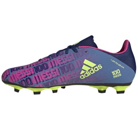 Adidas X Speedflow Messi.4 FxG M FY6923 fotbollsskor marinblå flerfärgad marinblå 1
