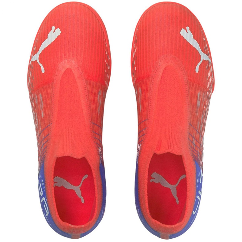 Puma Ultra 3.3 Tt Jr 106531 01 fotbollsskor apelsiner och röda 1