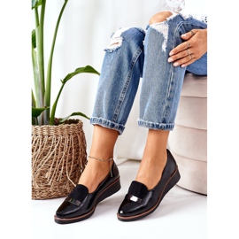 Lackade kilskor POTOCKI 12032 Svart 3