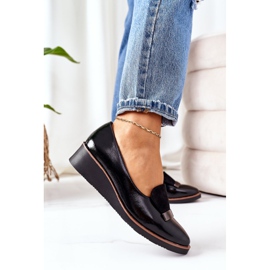 Lackade kilskor POTOCKI 12032 Svart 5