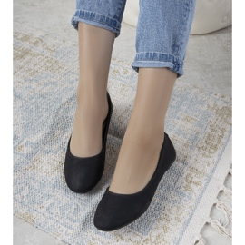 BM Black Charpie klassiska ballerinor för kvinnor svart 1