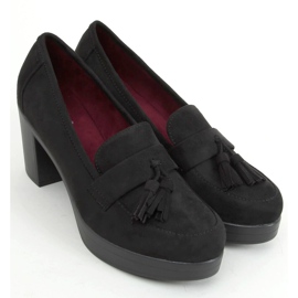 Pumpar på stolpen och plattformen svart 8B817 Svart 2