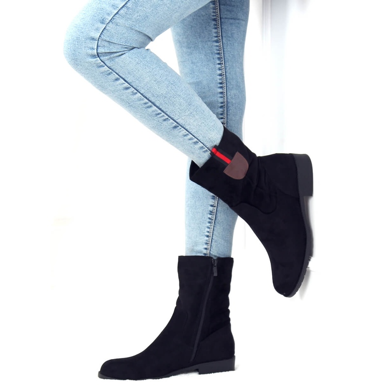 Svarta damstövlar 1707 Svart 1