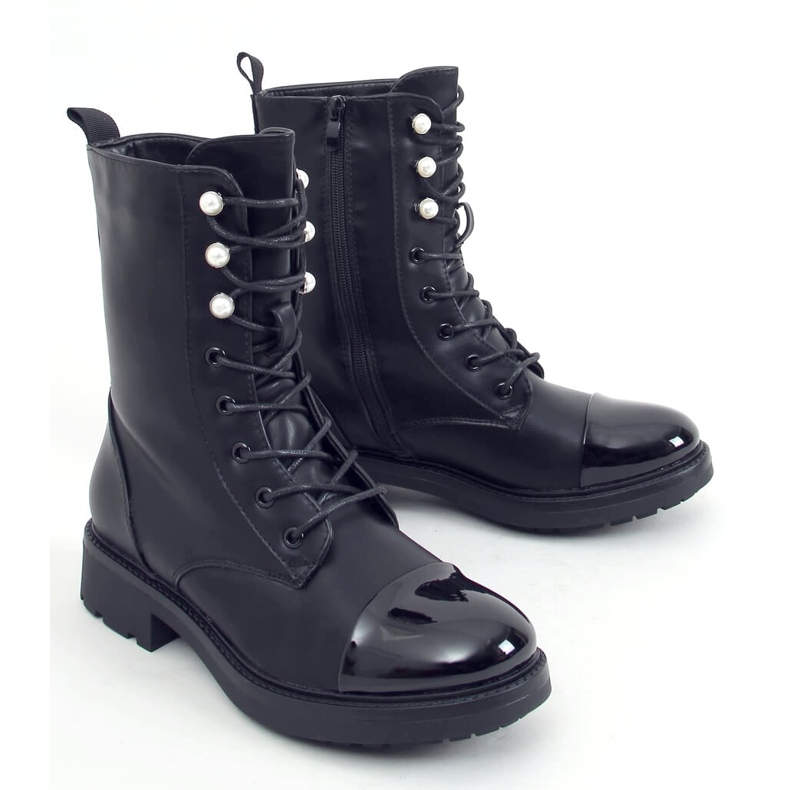 Black Workers för kvinnor med pärlor 4343 Svart 2