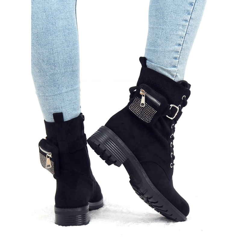 Black Workers med en väska HQ252 Svart 2