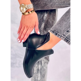 Svart utskurna stövlar Y8191 Svart 1