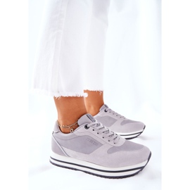 Sportskor Memory Foam Big Star II274219 Grå 1