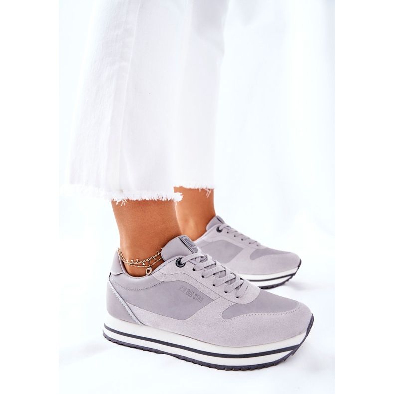 Sportskor Memory Foam Big Star II274219 Grå 1