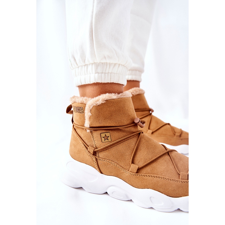 Varma snöskor Big Star Camel II274266 brun 1