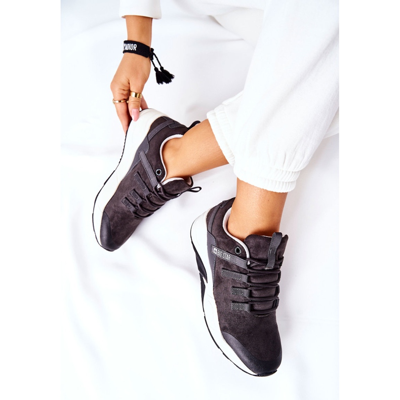 Sportskor Memory Foam Big Star II274255 Grå 2