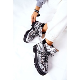 Leather Trappers Boots Big Star II274368 Moro Black vit 1