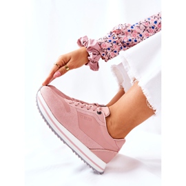 Sportskor Memory Foam Big Star II274218 Naken rosa 2