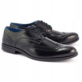 Olivier Formella skor Svarta brogues 2
