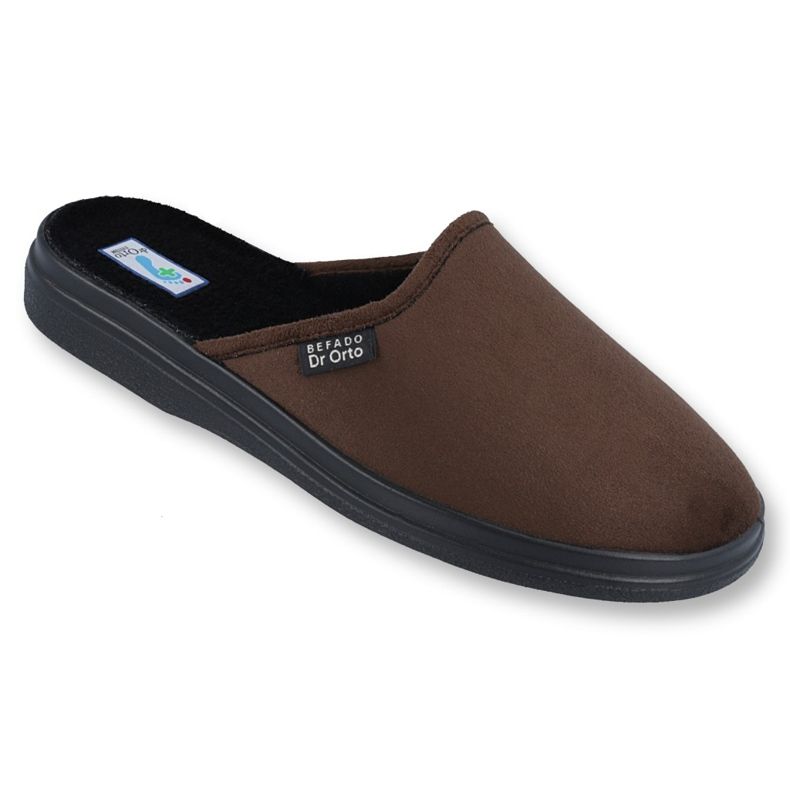 Befado herrskor pu 132M009 brun 1