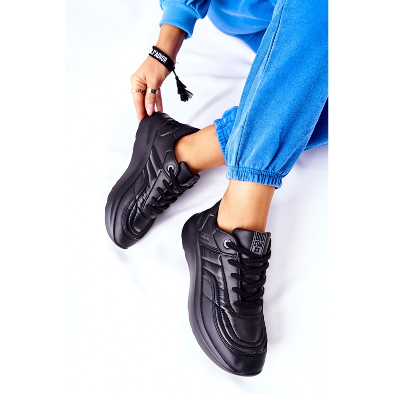 Kvinnors sportskor Memory Foam Big Star II274332 Svart 1