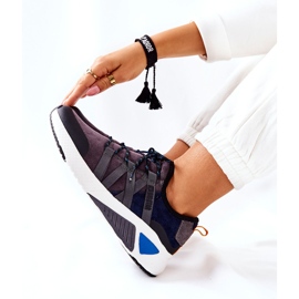 Sportskor Memory Foam Big Star II274309 Marinblå mångfärgad 2