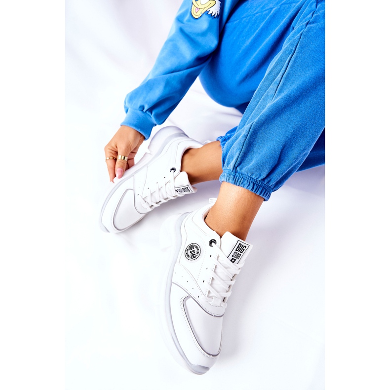 Sportskor på Big Star II274314 Plattform Vit 2