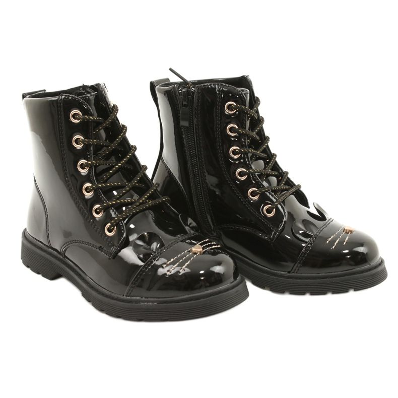 Miss Patent Boots 21DZ23-4309 svart 5