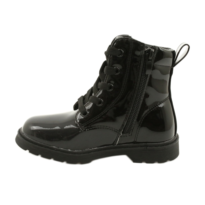 Miss Patent Boots 21DZ23-4328 svart 1