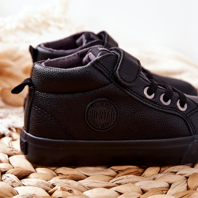 Barnhöga sneakers Big Star EE374001 Svart 2