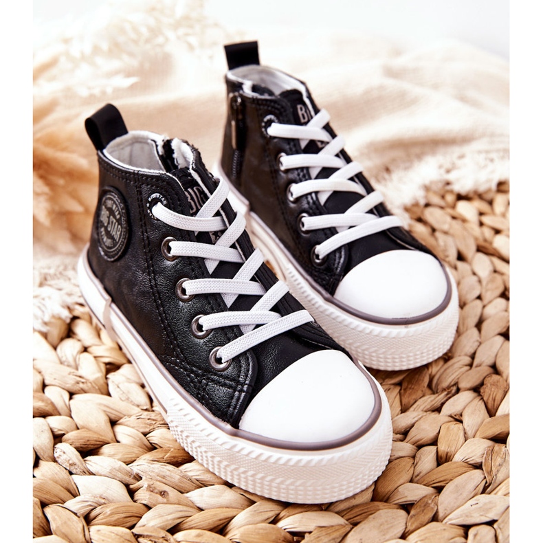 Barnhöga sneakers Big Star II374003 Svart 2