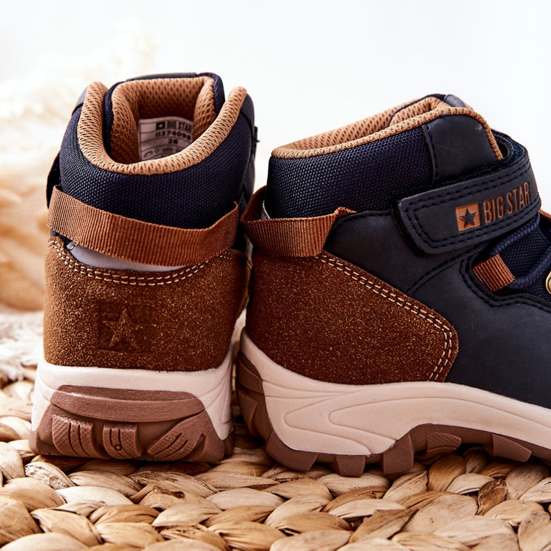 Barnvandringsskor Big Star II374098 Marinblå 1