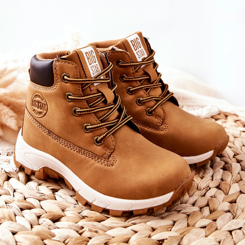Barnvandringsskor Big Star II374101 Camel brun 1