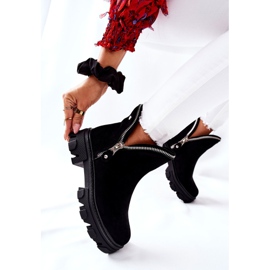 FI1 Kvinnors svarta rytmmocka med mocka 2